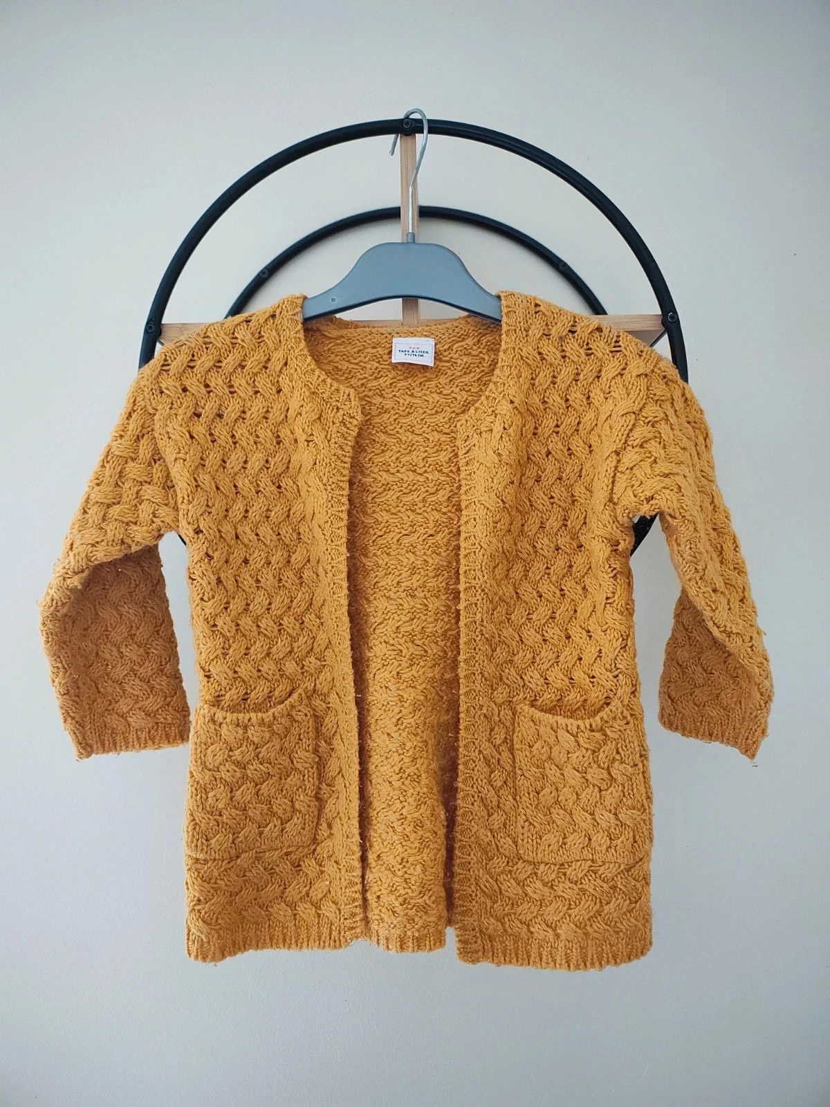 3 ans gilet maille tape a l oeil